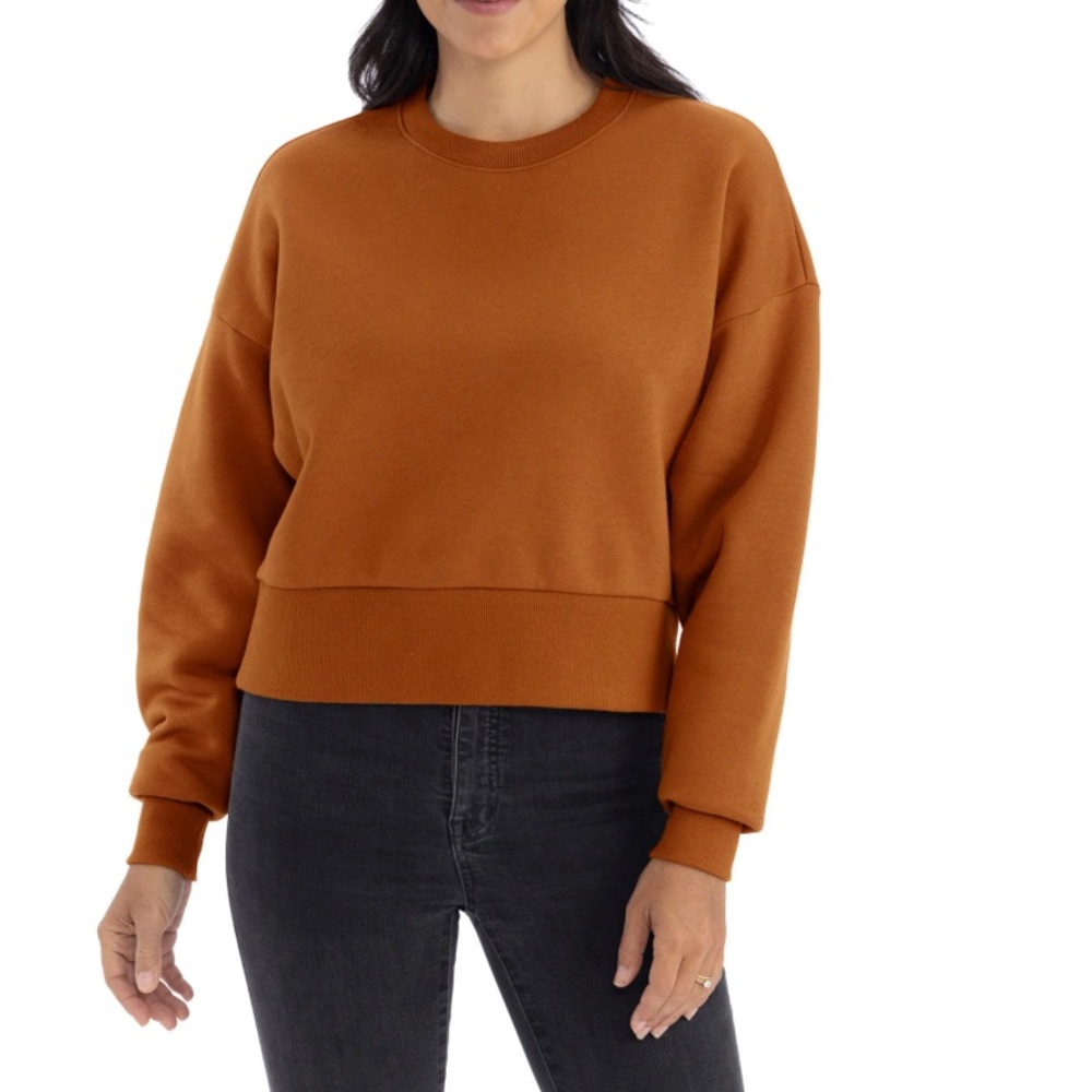 Banana Republic Cropped Crewneck